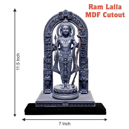 Ram Lalla Statue of Ayodhya Mandir (2D)